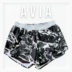 Avia Active 2fer Running Shorts sz M